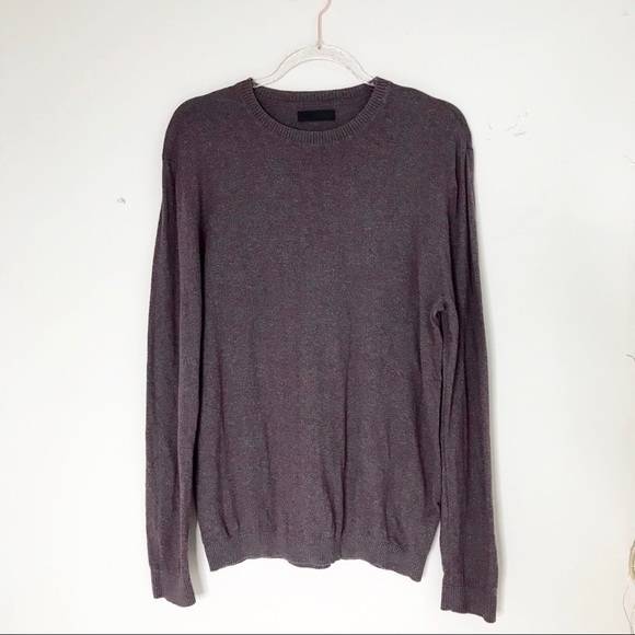 Asos purple crew neck sweater size L - Picture 1 of 6